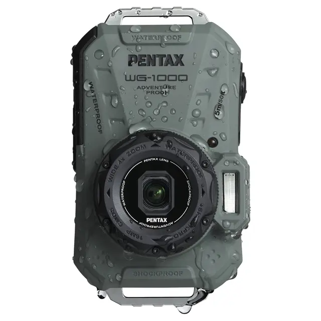 Pentax WG-1000 Vanntett Kompaktkamera Olive 