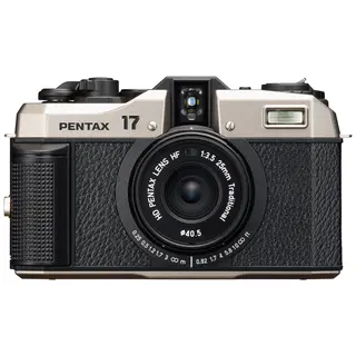 Pentax 17 Dark Silver Body Kit Analogt kamera 1/2-format 35mm film