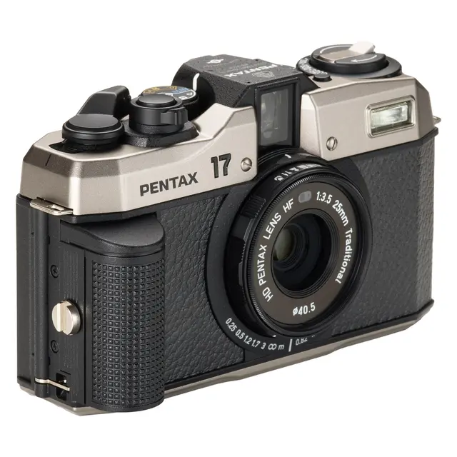 Pentax 17 Dark Silver Body Kit Analogt kamera 1/2-format 35mm film 