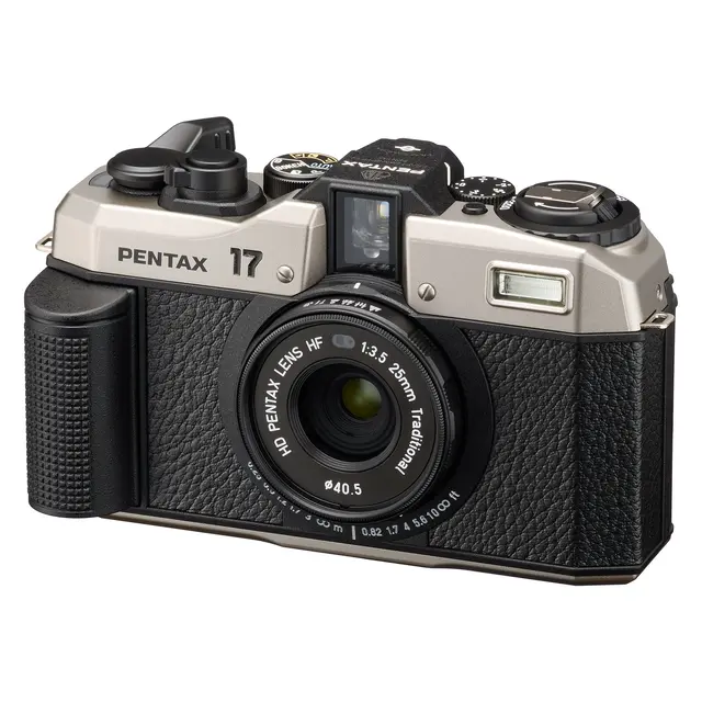 Pentax 17 Dark Silver Body Kit Analogt kamera 1/2-format 35mm film 