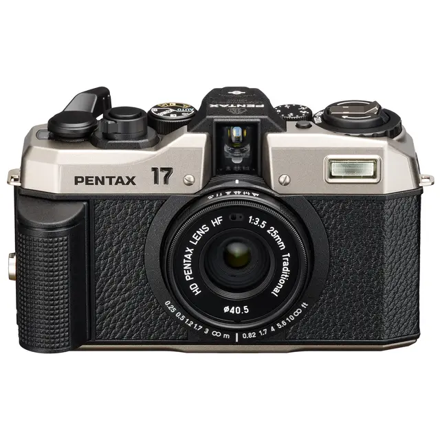 Pentax 17 Dark Silver Body Kit Analogt kamera 1/2-format 35mm film 