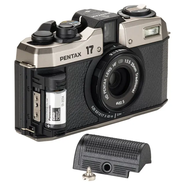 Pentax 17 Dark Silver Body Kit Analogt kamera 1/2-format 35mm film 