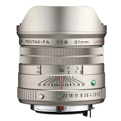 Pentax-FA HD 31mm f/1.8 Limited Silver