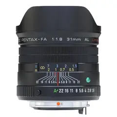Pentax DSLR  31mm f/1.8 Al Black