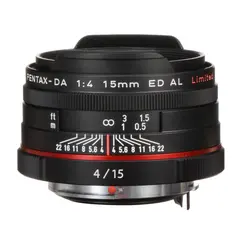 Pentax HD DA 15mm f/4.0 Ed Al Limited Black