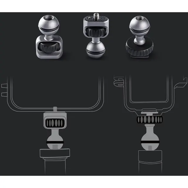 PGYTECH Magic Arm Leddet tilbehørsarm - Miniarm 