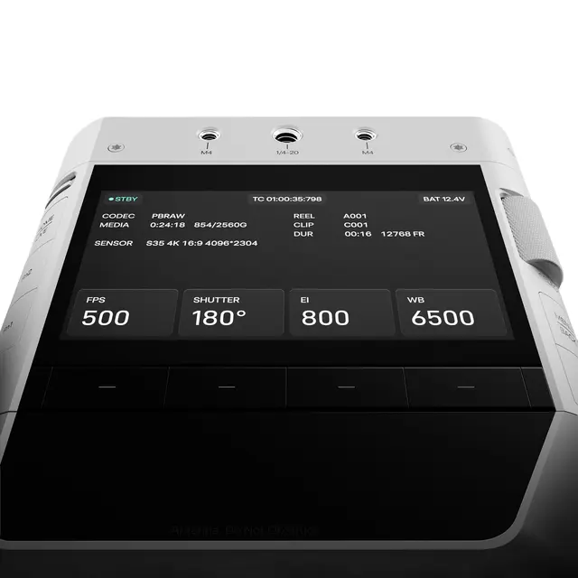 Pixboom Spark BSI High-Speed Camera Silver. EF-mount. 2,5 TB 