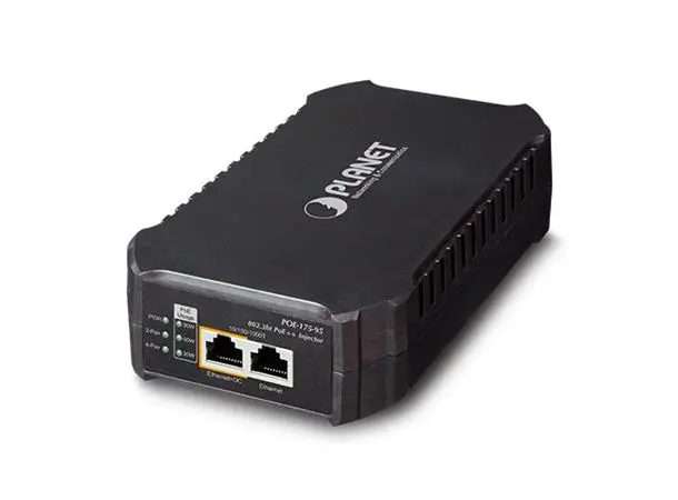 Planet Injector 1-port Gigabit POE ++ Power Injector Ethernett 10/100/1000Mbps 