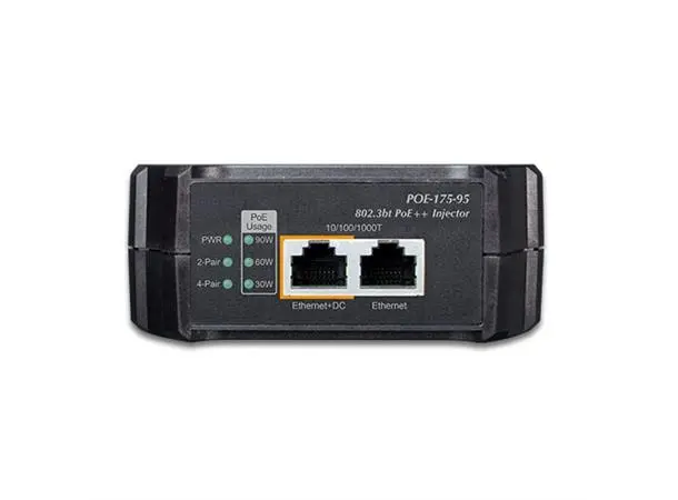 Planet Injector 1-port Gigabit POE ++ Power Injector Ethernett 10/100/1000Mbps 