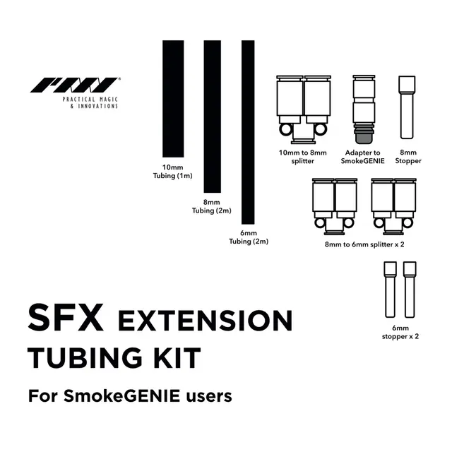 PMI SMC Extension Tubing KIT For SmokeGENIE 