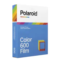 Polaroid Color Film For 600 Farget ramme ISO640. 8,9x10,8 cm. 8 exp
