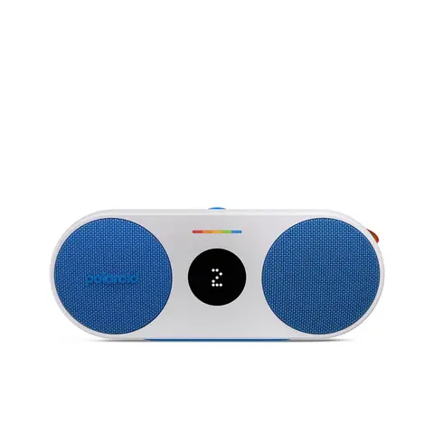 Polaroid Music Player 2 Blue &amp; White Bluetooth h&#248;yttaler