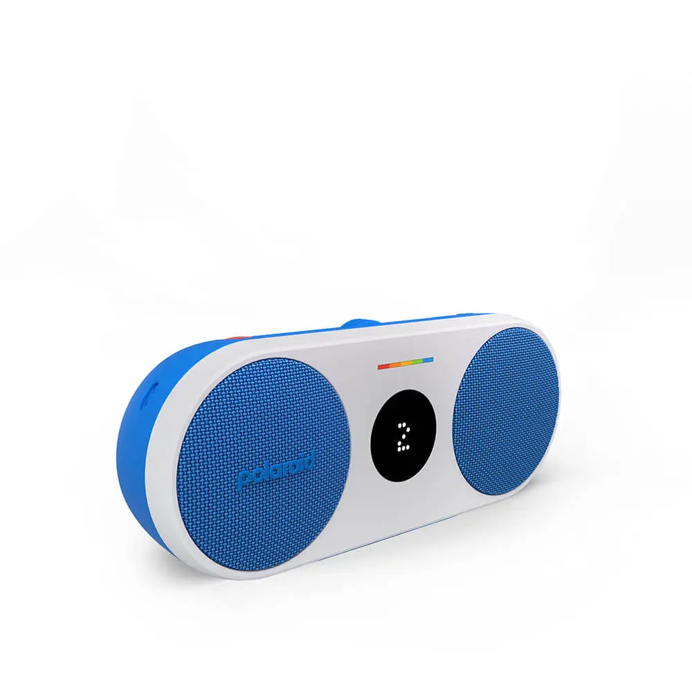 Polaroid Music Player 2 Blue & White Bluetooth høyttaler view 2