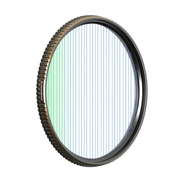 PolarPro QuartzLine FX-77-Goldmorphic 77mm BlueMorphic Streak Cinematic filter 