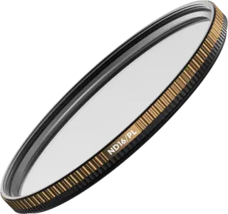 PolarPro QuartzLine Filter 82mm ND16/PL Kombinert 4 stop ND og Pola filter