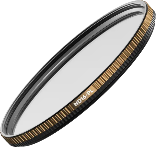 PolarPro QuartzLine Filter 82mm ND16/PL Kombinert 4 stop ND og Pola filter 