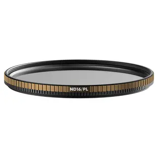 PolarPro QuartzLine ND16 (4 Stop) 82mm 82mm. Kombinert ND/Polariseringsfilter