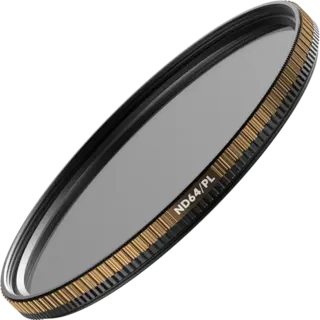 PolarPro QuartzLine Filter 82mm ND64/PL Kombinert 6 stop ND og Pola filter