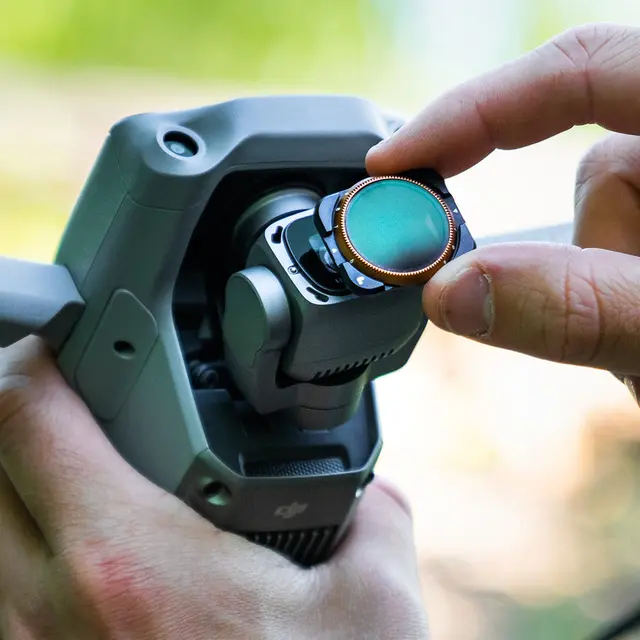 PolarPro Mavic Air2S VND 2-Pack VND 2-5 og VND 6-9 m/magnetisk etui 