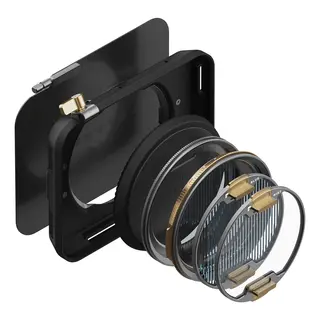 PolarPro Recon Matte Box Director kit Matteboks m/VND, Mist, BlueM. filter