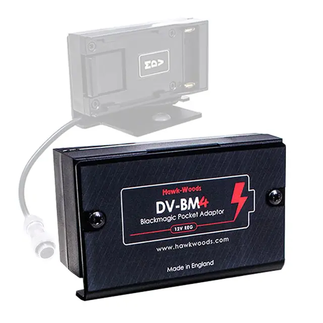 Hawk-Woods Sony NP-F adapter til Blackmagic Pocket 4k/6k 