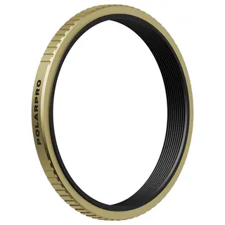 PolarPro Fuji X100 Filter Adapter Brass Til Fujifilm X100VI, X100V, X100, X100S