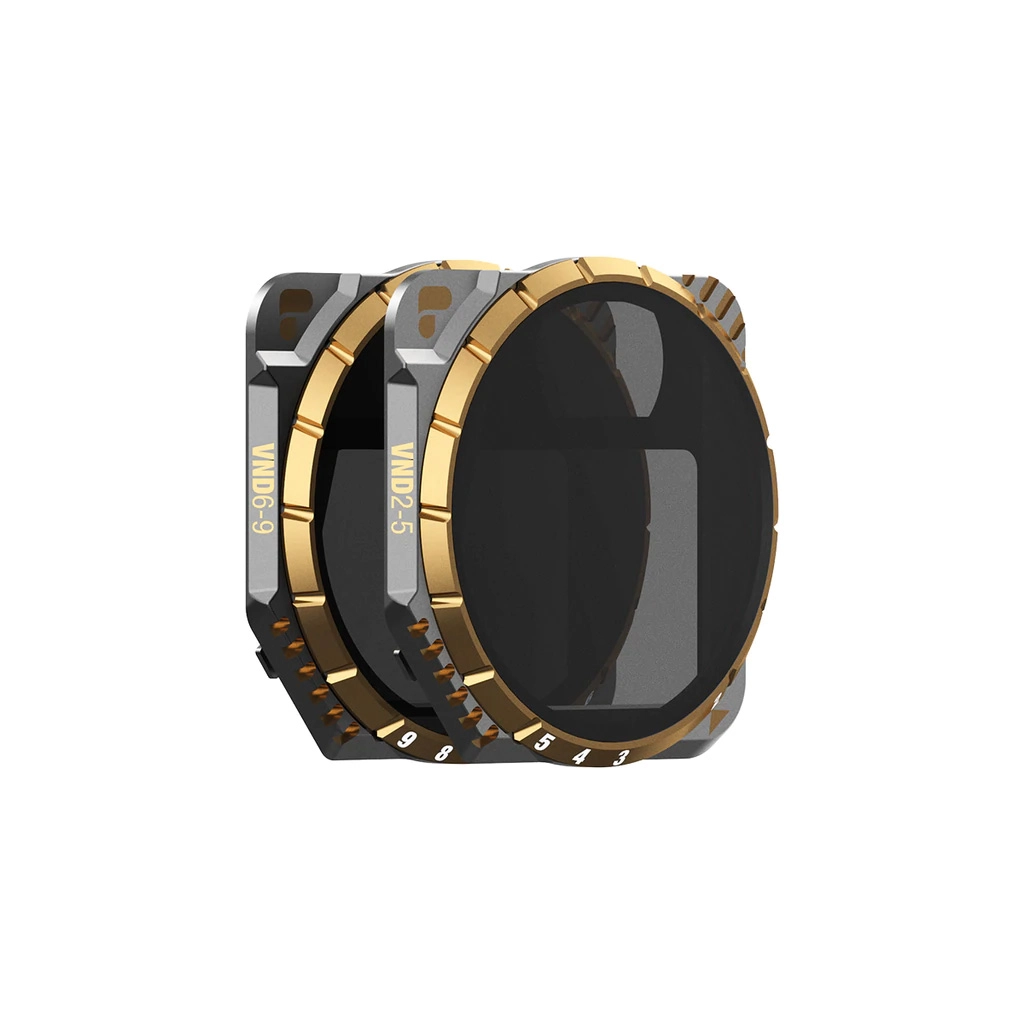 PolarPro Mavic 3 Filter VND 2 pk 2-5 stop og 6-9 stop Vario ND filtre