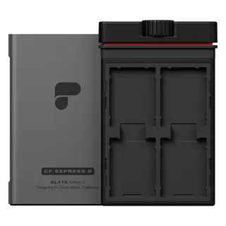 PolarPro Memory Card Case Slate II CFE-B Minnekort etui. 4stk CFE-B + 4stk SD