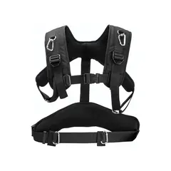 Portabrace AH-3HD Audio Harness Heavy Duty - Padded Straps, Black