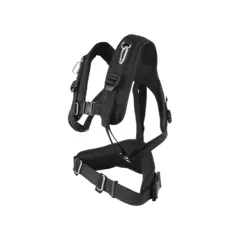 Portabrace AH-3HD Audio Harness Heavy Duty - Padded Straps, Black