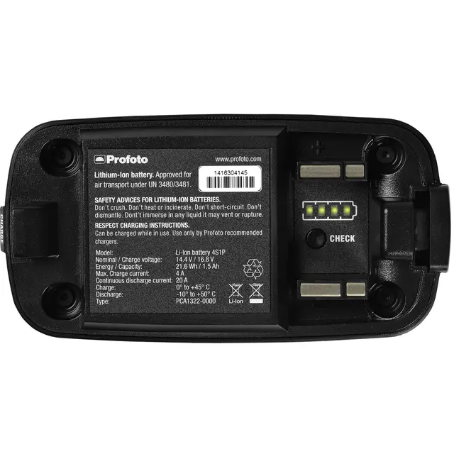 Profoto Li-lon Battery for B2 Originalt batteri Profoto B2 aggregat 