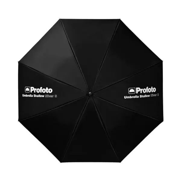 Profoto Umbrella Shallow Silver S Paraply Sølv innside 85cm 