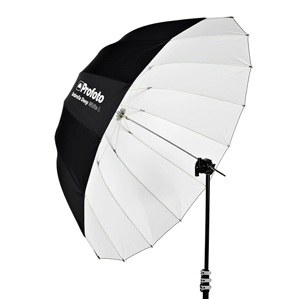 Profoto Umbrella Deep White L Paraply Hvit innside 130cm