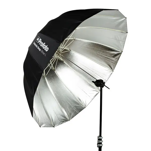 Profoto Umbrella Deep Silver L Paraply Sølv innside 130cm 