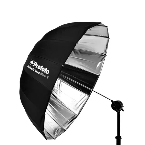 Profoto Umbrella Deep Silver Small Paraply Sølv innside 85cm 