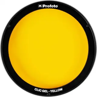 Profoto Clic Gel - Yellow Fargefilter til blits i A1-serien