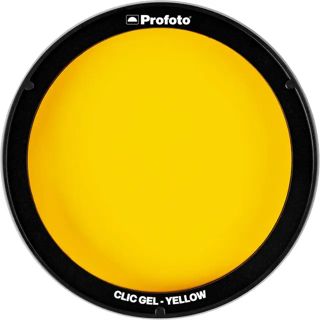 Profoto Clic Gel - Yellow Fargefilter til blits i A1-serien 