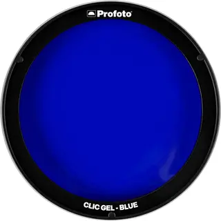 Profoto Clic Gel - Blue Bl&#229;tt fargefilter til blits i A1-serien