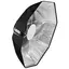 Profoto OCF Beauty Dish S&#248;lv 60cm 2&#39; Octa med defelctor. S&#248;lv innside