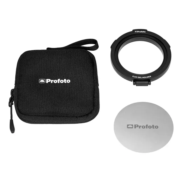 Profoto Clic Gel Holder Kun holder! Filter tilpasses med mal. 
