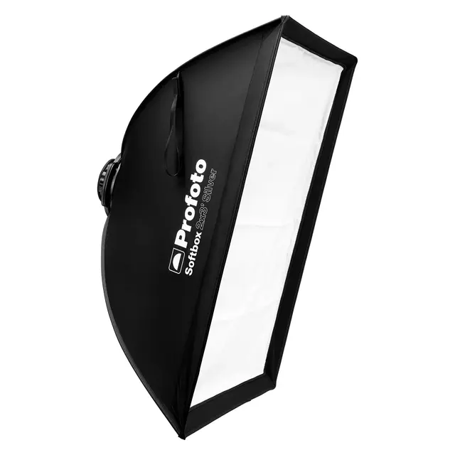 Profoto Softbox 2x3' Silver Foldbar softboks 60x90cm m/festering 