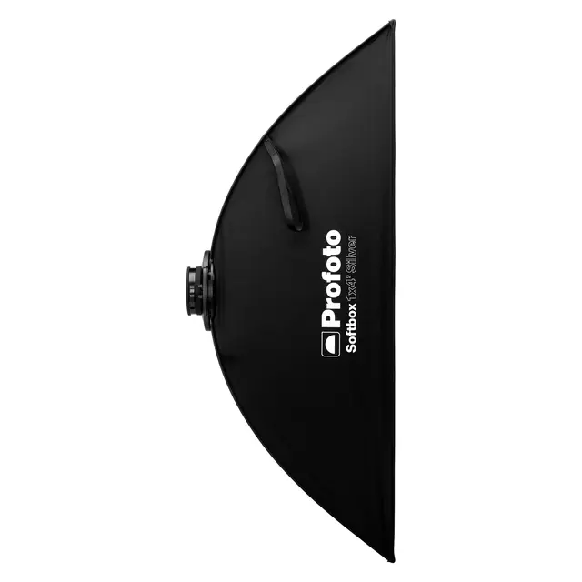 Profoto Softbox Strip 1x4' Silver Foldbar softboks 35x120cm m/festering 