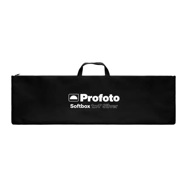 Profoto Softbox Strip 1x4' Silver Foldbar softboks 35x120cm m/festering 