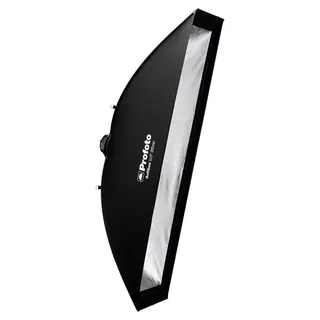 Profoto Softbox 1x6' Strip Silver Foldbar Softboks 30x180cm Sølv innside