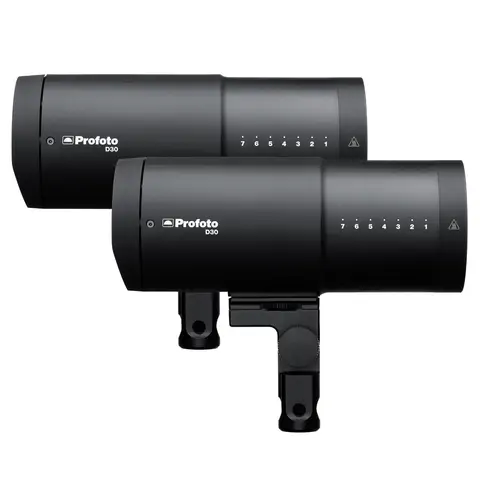 Profoto D30 Duo Kit Studioblits på strøm