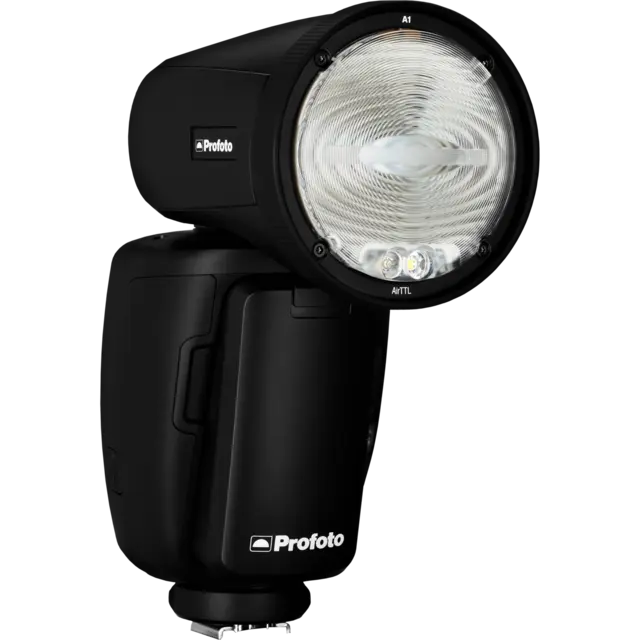 RETUR Profoto A1 AirTTL-N for Nikon TTL Speedlite blits inkl. 3stk batterier 