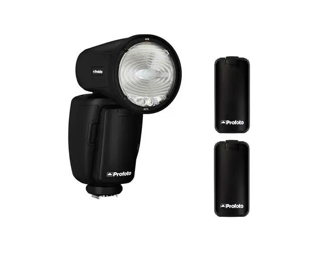 RETUR Profoto A1 AirTTL-N for Nikon TTL Speedlite blits inkl. 3stk batterier 