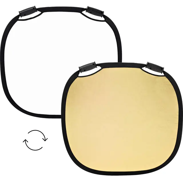 Profoto Collapsible Reflector Gold/Hw M 80cm Sammenleggbar reflektor Gull/Hvit 
