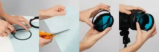 Profoto OCF II Gel Ring Magnetring for å lage dine egne farger