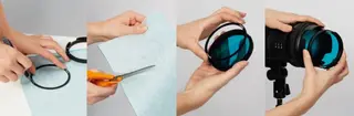 Profoto OCF II Gel Ring Magnetring for &#229; lage dine egne farger